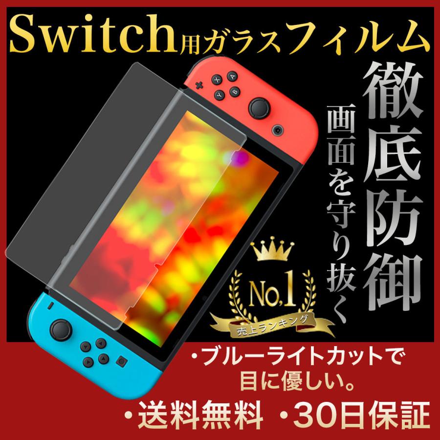Nintendo Switch lite ブルーライトカット 液晶 保護 フィルム 任天堂スイッチ｜caucau-store