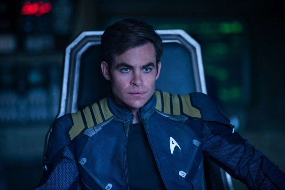 STAR TREK BEYOND, Chris Pine as Captain Kirk, 2016. ph: Kimberley French / © Paramount Pictures / courtesy Everett Collection